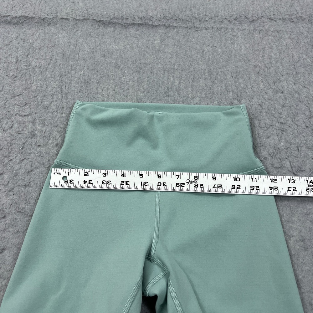 Lululemon Wunder Train High-Rise Short 6" Womens 4 Misty Glade Biker Yoga W7BESS - Picture 5 of 13